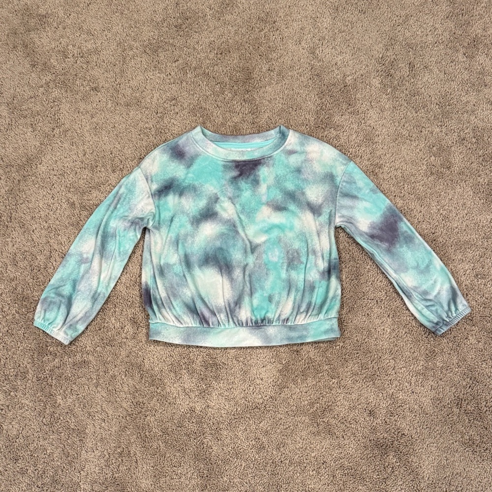 XS Cat & Jack Tie-Dye Sweatshirt